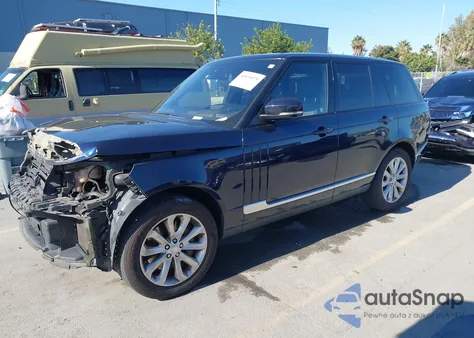 2016 Land Rover Range Rover 3.0L V6 Supercharged Hse from USA, damaged, VIN SALGS2PF9GA300292